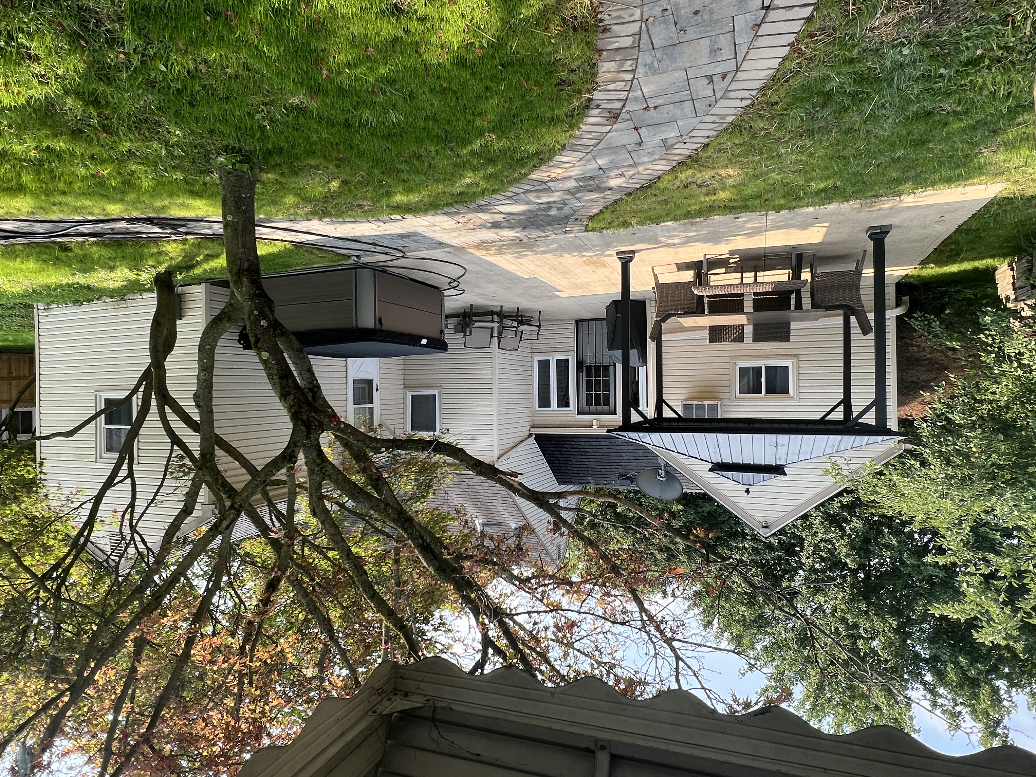 Patio & Stone Path — after